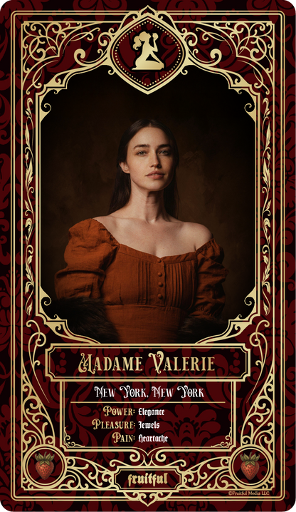 creator card | @madamevalerie