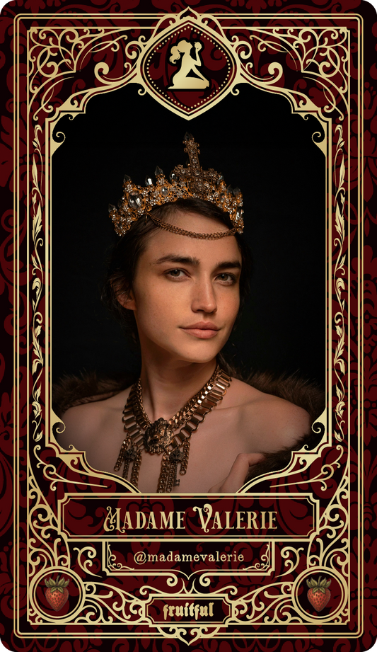 creator card | @madamevalerie